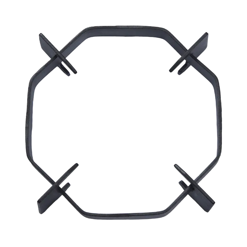How does the design of Wire Stove Pan Supports enhance airflow around the cookware, and how does this affect cooking efficiency?